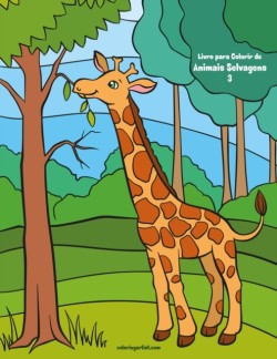 Livro para Colorir de Animais Selvagens 3