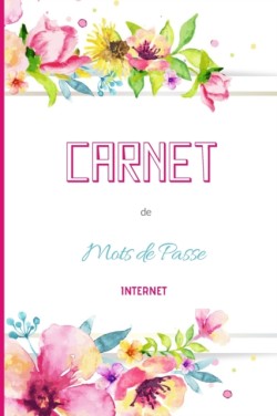 CARNET de Mots de Passe internet