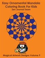 Easy Ornamental Mandala Coloring Book For Kids