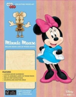 Incredibuilds: Walt Disney: Minnie Mouse Deluxe Book