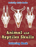 Animal and Reptiles Skulls Coloring Book