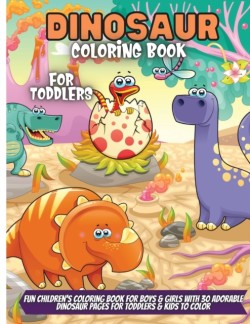 Dinosaur Coloring Book For Toddlers