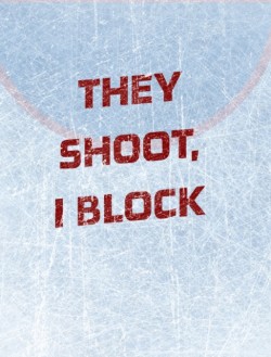 Hockey Notebook - Goalie Notebook - Blank Lined Paper