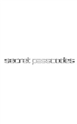 secret passcodes blank notebook