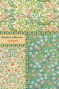 Splendour of Blossoms NOTEBOOK [ruled Notebook/Journal/Diary to write in, 60 sheets, Medium Size (A5) 6x9 inches]