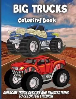 Big Trucks Coloring Book