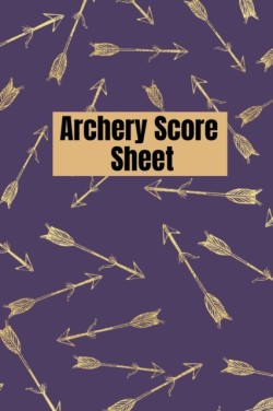 Archery score sheet