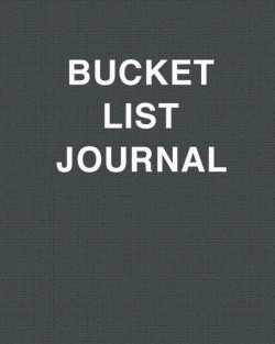 Bucket List Journal