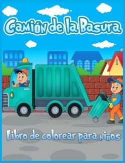 Camionde La Basura Libro De Colorear Para Ninos