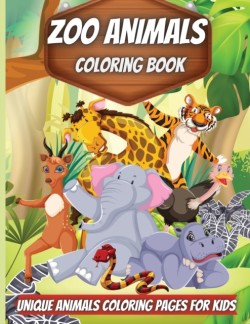 Zoo Animals Coloring Book