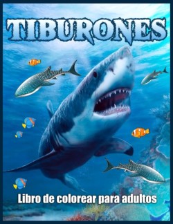 Tiburones Libro De Colorear Para Adultos