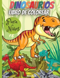 Dinosaurios Libro De Colorear Para Ninos