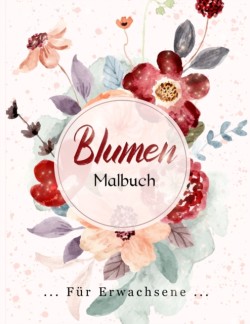 Blumen Malbuch