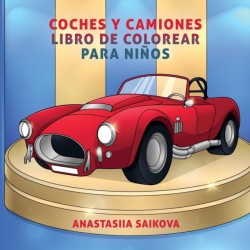 Coches y camiones libro de colorear para ninos