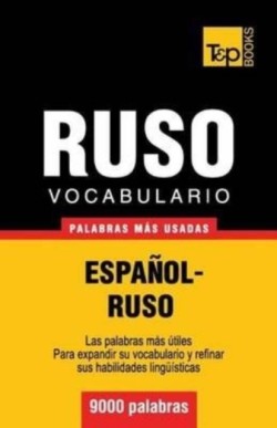 Vocabulario español-ruso - 9000 palabras más usadas