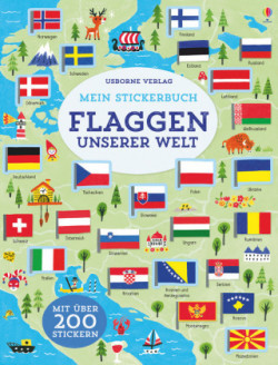 Mein Stickerbuch - Flaggen unserer Welt