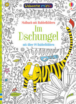 Usborne Minis - Malbuch: Im Dschungel