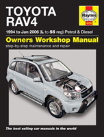 Toyota RAV4 Petrol & Diesel (94 - Jan 06) L to 55