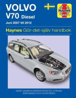 Volvo V70 diesel (2007 - 2012) Haynes Repair Manual (svenske utgava)