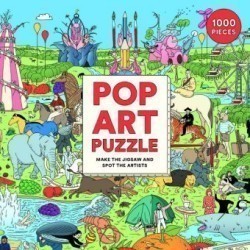 Pop Art Puzzle Make the Jigsaw and Spot the Artists
