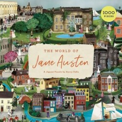 The World of Jane Austen A Jigsaw Puzzle with 60 Characters and Great Houses to Find