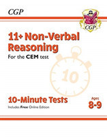 11+ CEM 10-Minute Tests: Non-Verbal Reasoning - Ages 8-9 (with Online Edition)