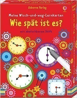 Meine Wisch-und-weg-Lernkarten: Wie spät ist es?