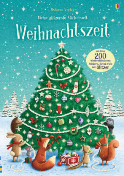 Meine glitzernde Stickerwelt: Weihnachtszeit