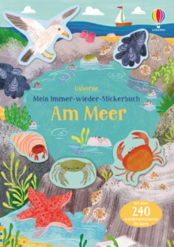 Mein Immer-wieder-Stickerbuch: Am Meer