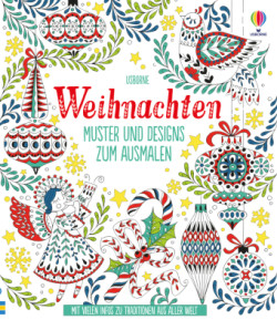 Weihnachten - Muster und Designs zum Ausmalen