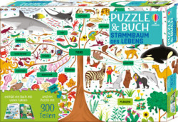 Puzzle & Buch: Stammbaum des Lebens