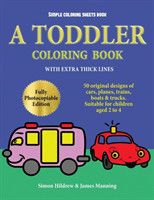 Simple Coloring Sheets Book