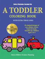 Simple Preschool Coloring Pad
