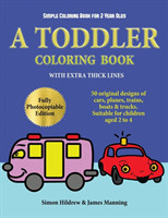 Simple Coloring Book for 2 Year Olds