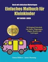 Buch mit einfachen Malvorlagen