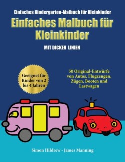 Einfaches Kindergarten-Malbuch fur Kleinkinder