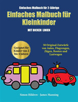 Einfaches Malbuch fur 2-Jahrige