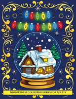Mindfulness Colouring Books for Adults (Merry Christmas)