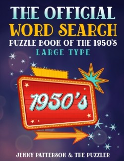 Official Word Search Puzzle Book of the 1950's