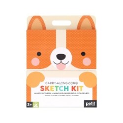 Carry-Along Corgi Sketch Kit