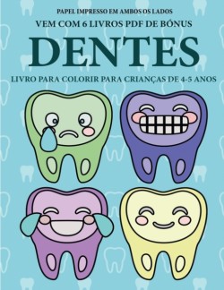 Livro para colorir para criancas de 4-5 anos (Dentes)