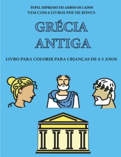 Livro para colorir para criancas de 4-5 anos (Grecia Antiga)