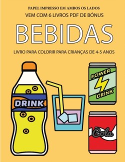 Livro para colorir para criancas de 4-5 anos (Bebidas)