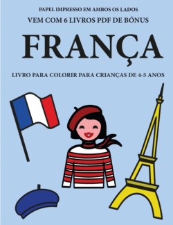 Livro para colorir para criancas de 4-5 anos (Franca)