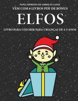 Livro para colorir para criancas de 4-5 anos (Elfos)