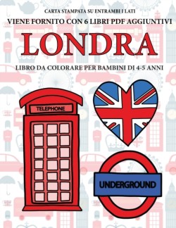 Libro da colorare per bambini di 4-5 anni (Londra)