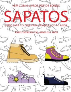 Livro para colorir para criancas de 4-5 anos (Sapatos)