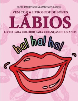 Livro para colorir para criancas de 4-5 anos (Labios)