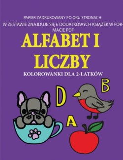 Kolorowanka dla 2-latkow (Alfabet i liczby)