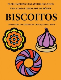 Livro para colorir para criancas de 2 anos (Biscoitos)